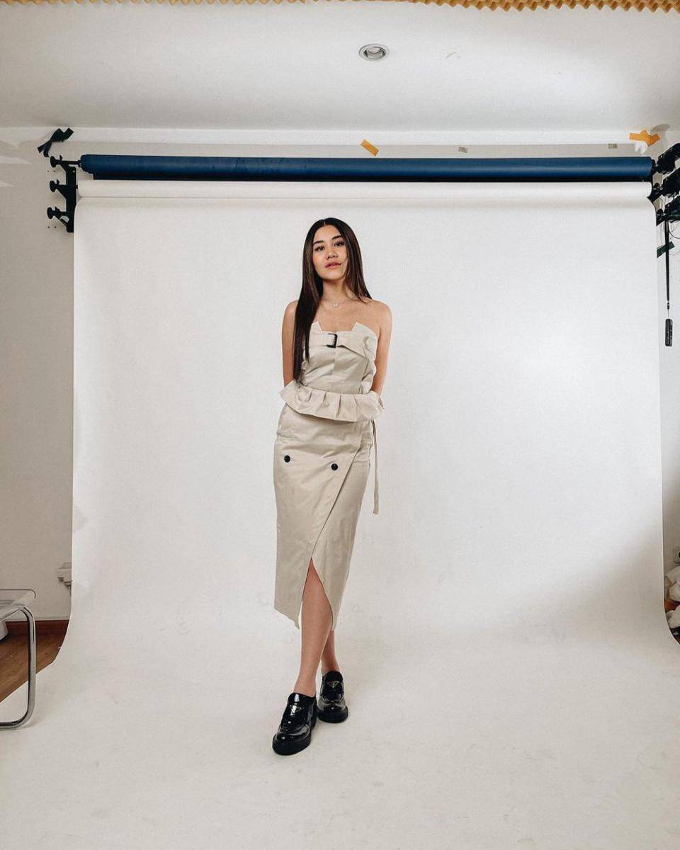 inspirasi OOTD earth tone ala Aaliyah Massaid (instagram.com/aaliyah.massaid)