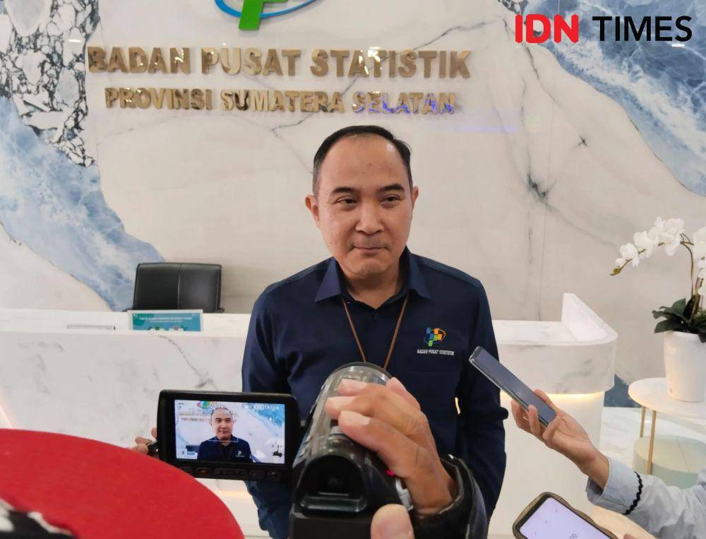 Kepala BPS Sumsel Moh Wahyu Yulianto (IDN Times/Feny Maulia Agustin)
