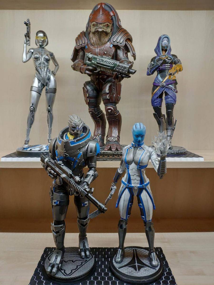 potret koleksi Mass Effect (reddit.com/user/Mac_Hunt)