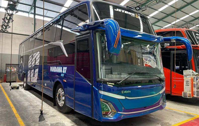 potret armada Jetbus5 milik PO Pandawa 87 (instagram.com/pandawa87bus)