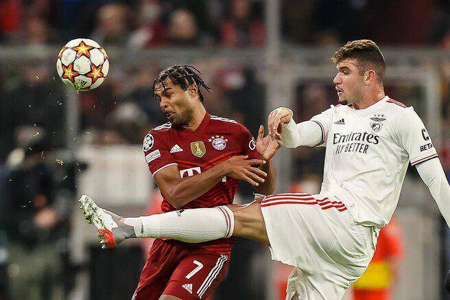 Bayern Munich melawan Benfica di Liga Champions 2021/2022. (uefa.com)