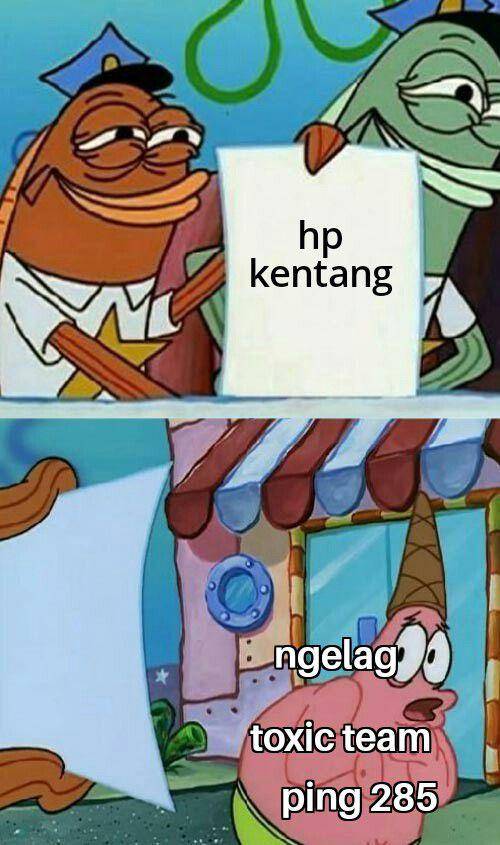 meme derita punya HP kentang (x.com/Funny_Lock)