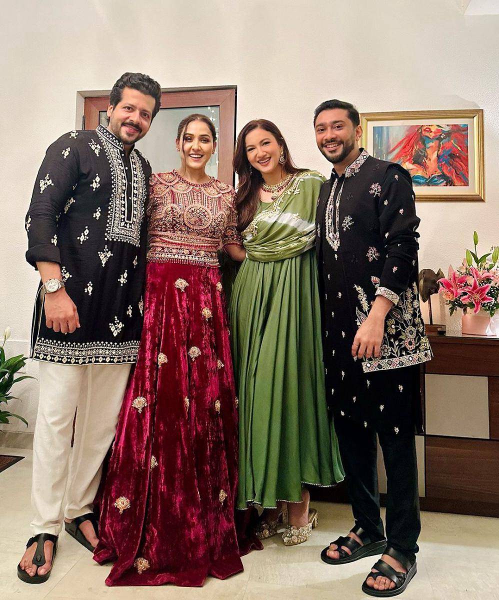 Gauahar Khan dan rekan artis (instagram.com/gauaharkhan)