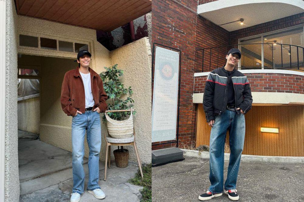 7 Inspirasi Mix and Match Blue Jeans ala Aktor Wi Ha Jun, Maskulin!