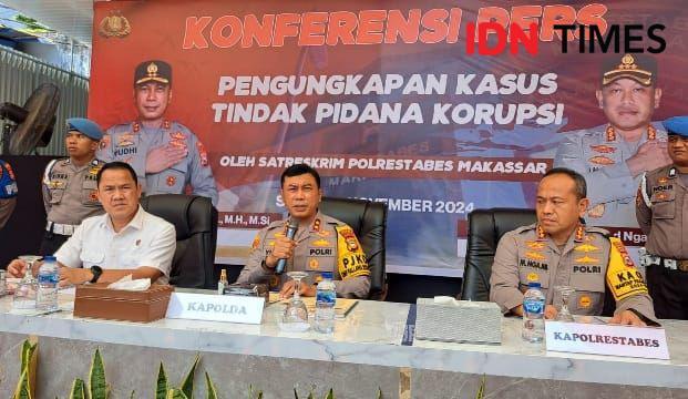 Polda Sulsel Ungkap 3 Kasus Tipikor, 1 Bank BUMN Rugikan Negara Rp60 M