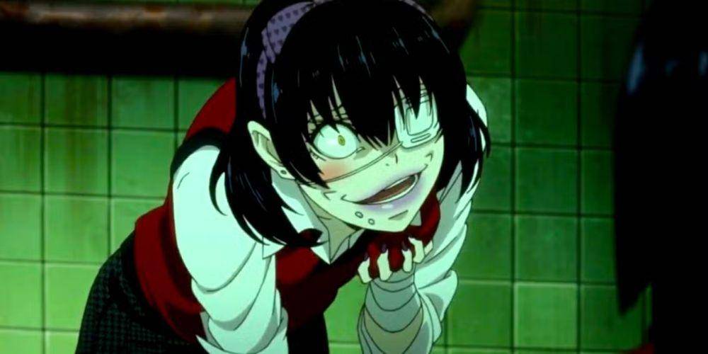 Midari Ikishima karakter Kakegurui (dok. MAPPA/Kakegurui)