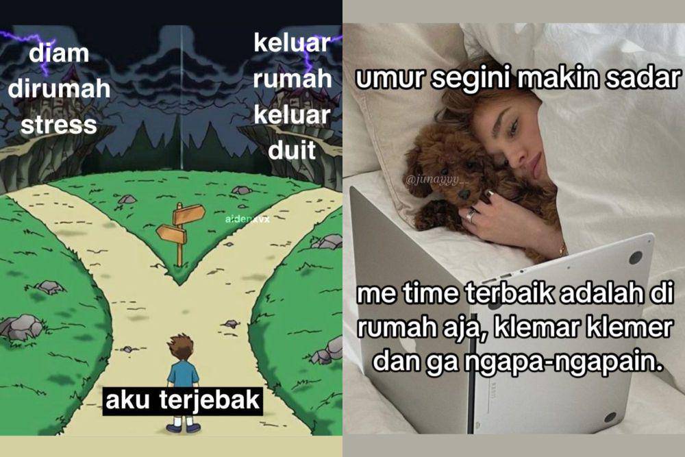 kolase meme mending diam di rumah (x.com/aidenxvx I x.com/junayyy__)