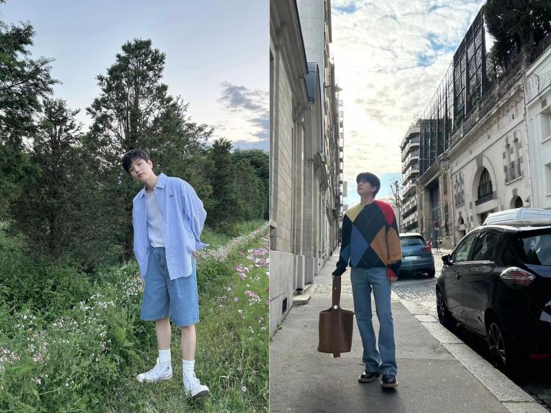 9 Inspirasi Outfit Kasual ala Seungmin Stray Kids, Stylish Kekinian!