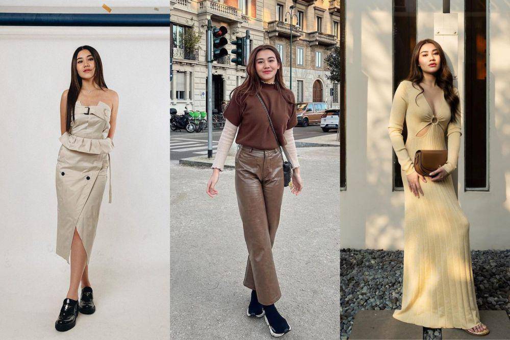 inspirasi OOTD earth tone ala Aaliyah Massaid (instagram.com/aaliyah.massaid)