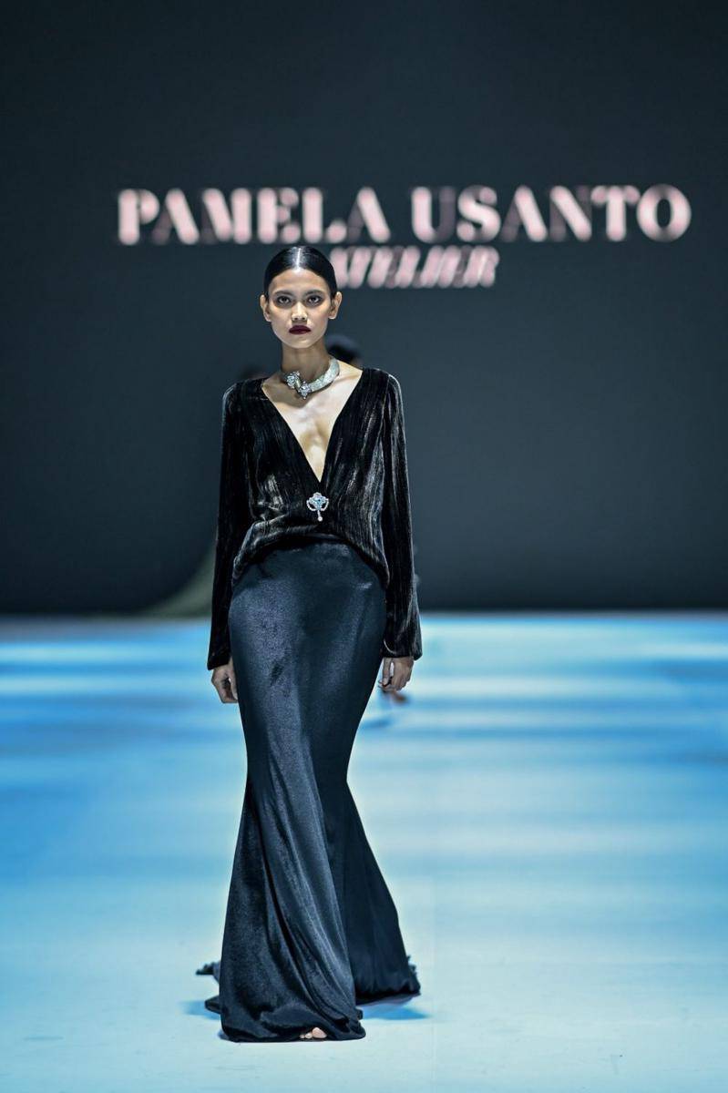 Koleksi Pamela Usanto di Jakarta Fashion Week 2025 (dok. Jakarta Fashion Week)