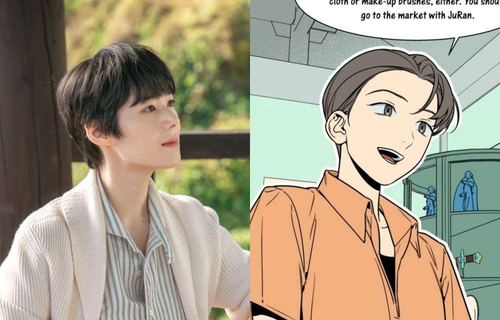 Karakter Jeongnyeon: The Star is Born di drama vs webtoon (Instagram.com/tvn_drama | dok. Naver Webtoon: Jeong Nyeon-i)