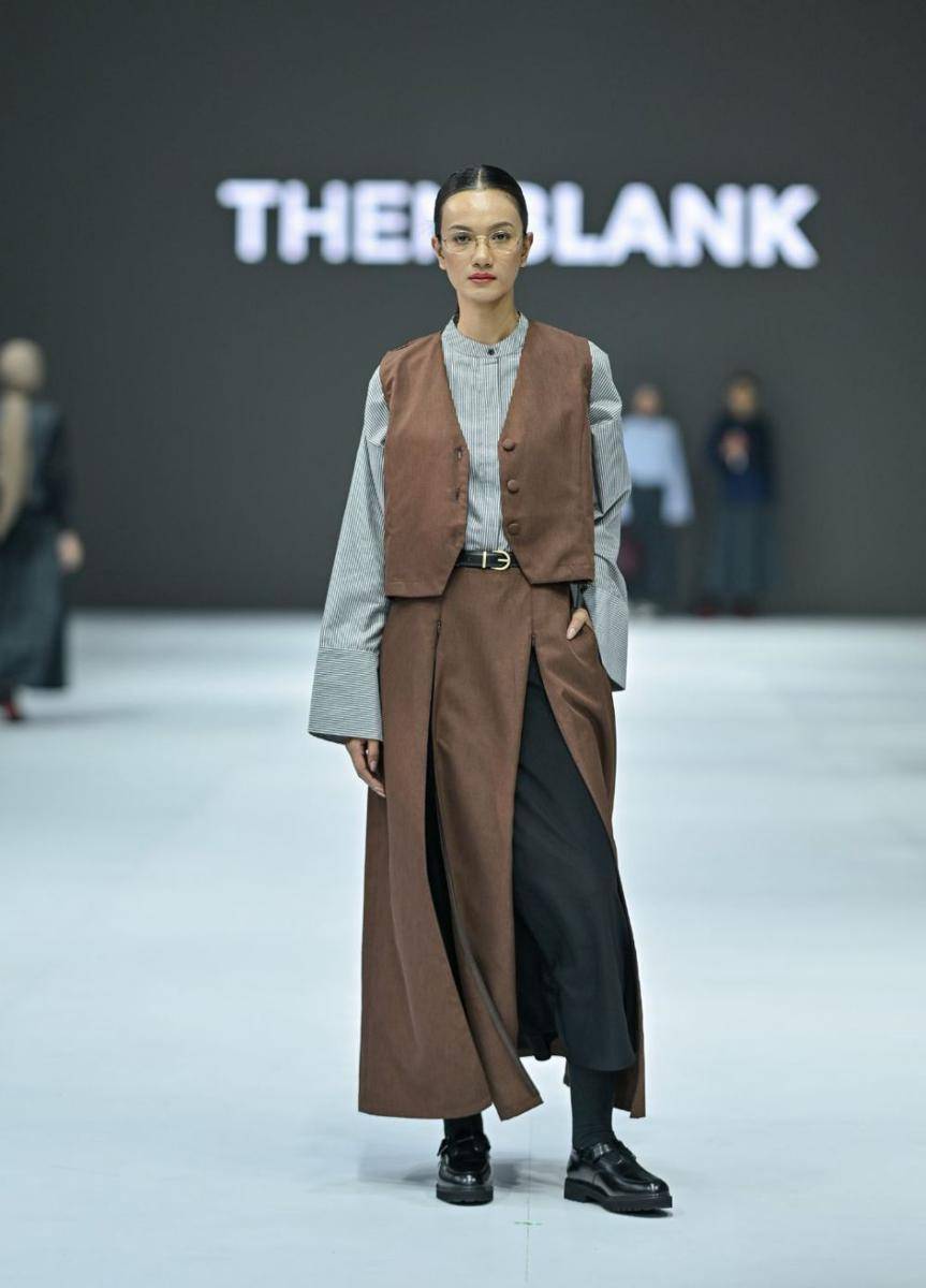 koleksi THENBLANK di JFW 2025 (dok. Jakarta Fashion Week/Dandy Hendrata)