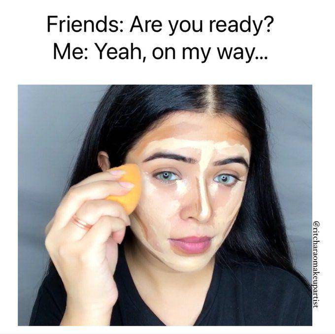 Meme makeup (x.com/RaoRitcha)