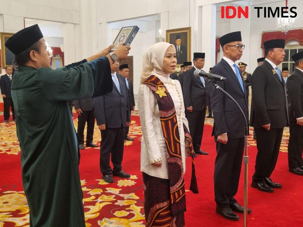 Prabowo Lantik Iffa Rosita Jadi Komisioner KPU Gantikan Hasyim Asy'ari