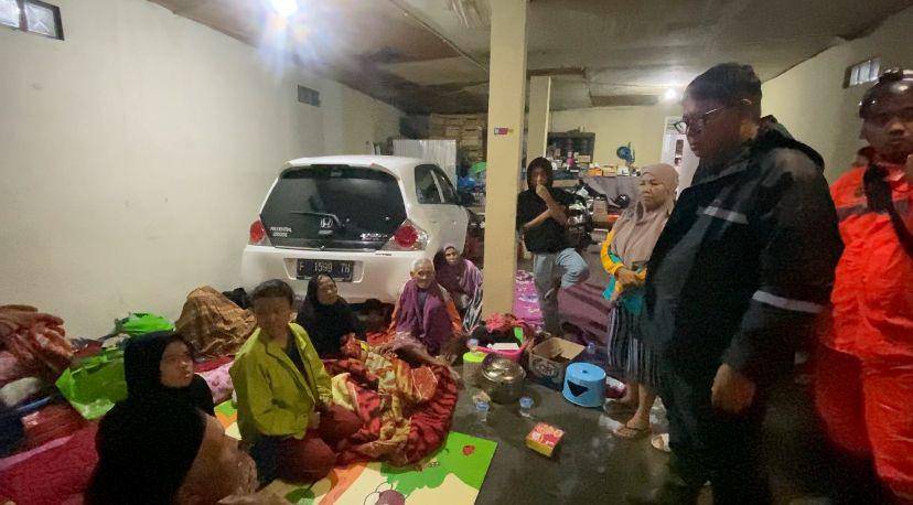 Korban terdampak banjir di Sukabumi (IDN Times/Fatimah)
