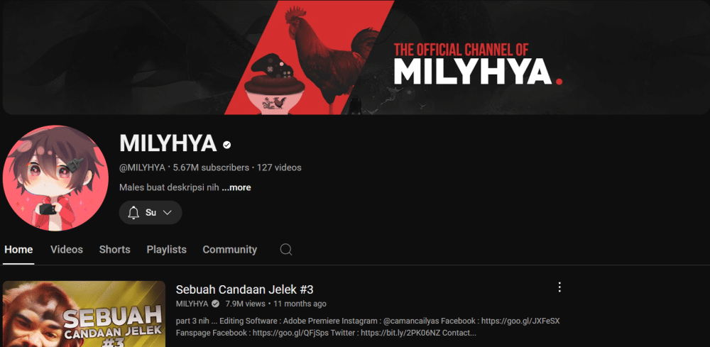 dok. YouTube MILYHYA