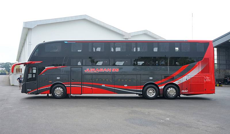 potret armada sleeper bus PO Juragan99 (dok. J99 Corp)