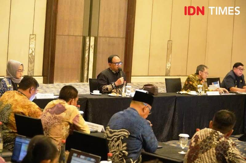Rakor lintas sektor bahas rancangan Perkada tentang RDTR PPU (IDN Times/Ervan)