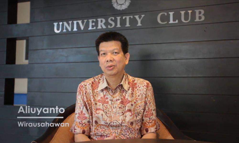 Aliuyanto, pemilik Solaria (youtube.com/Kantor Alumni UGM)