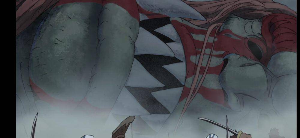 kematian Little Oars Jr. (dok. Toei Animation/ one piece fan letter)