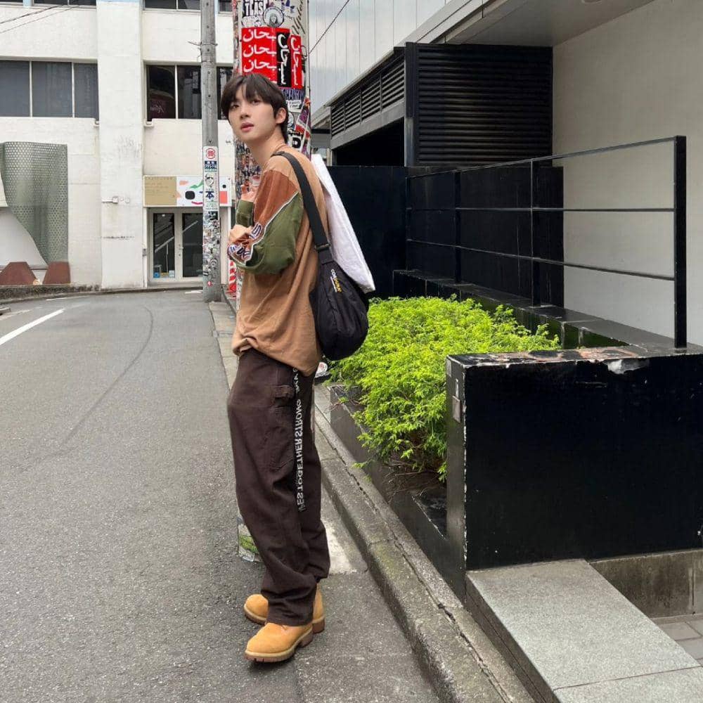 day out outfit ala Hui Pentagon (instagram.com/@huitag_me)