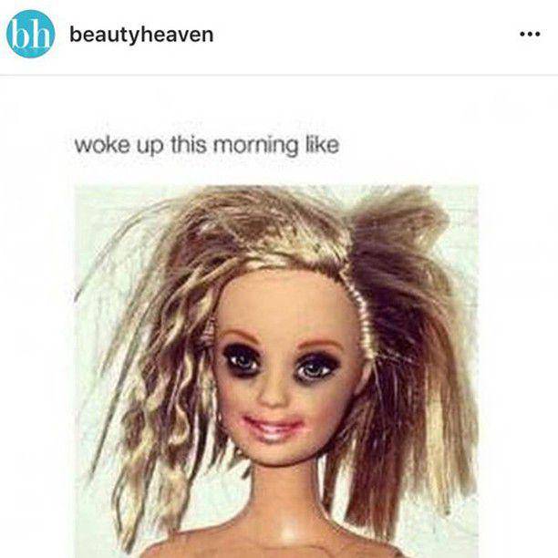 Meme makeup (instagram.com/makeup_memes_lol)