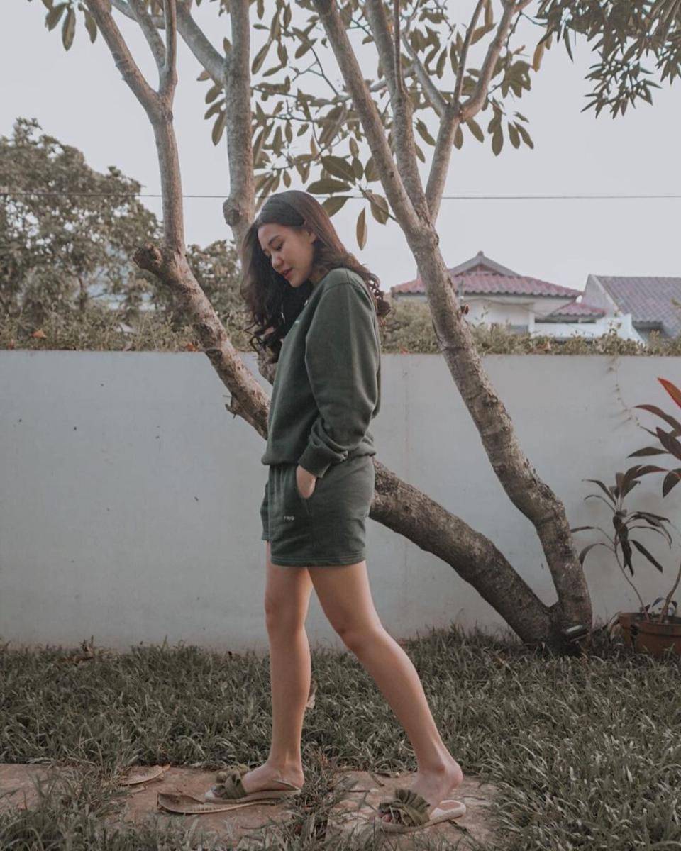 referensi outfit one set ala Aaliyah Massaid (instagram.com/aaliyah.massaid)