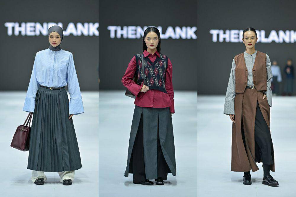 koleksi THENBLANK di JFW 2025 (dok. Jakarta Fashion Week/Dandy Hendrata)