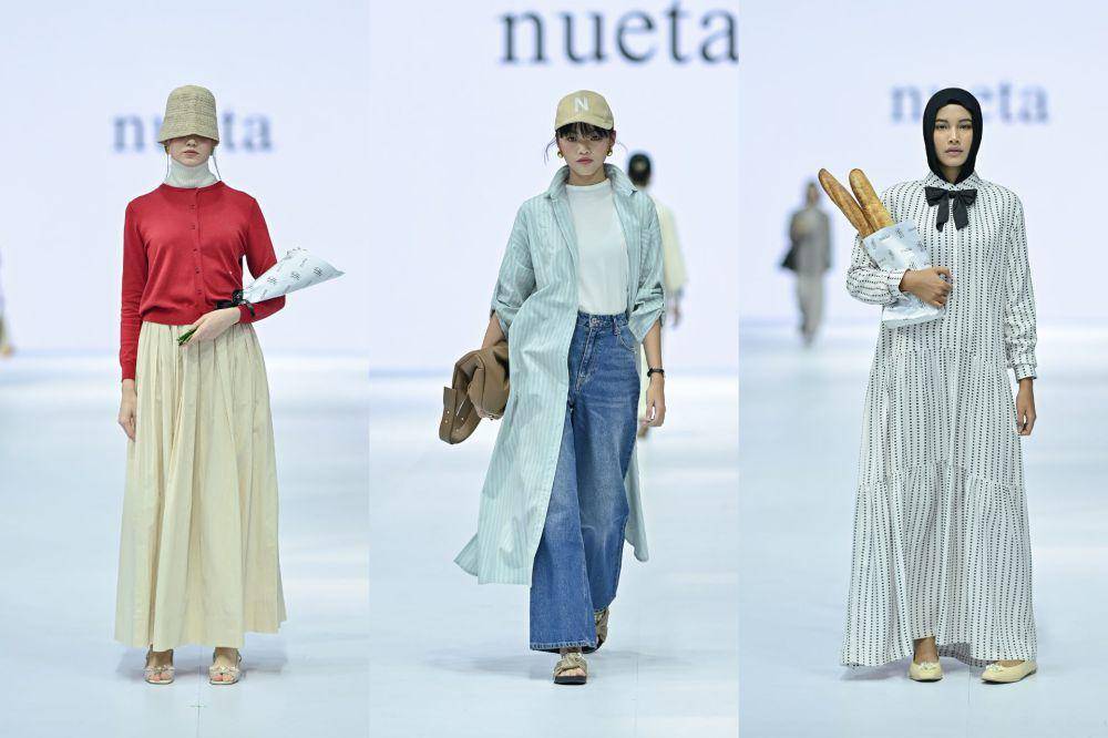 koleksi Nueta di Jakarta Fashion Week 2025 (dok. Jakarta Fashion Week/Dandy Hendrata)