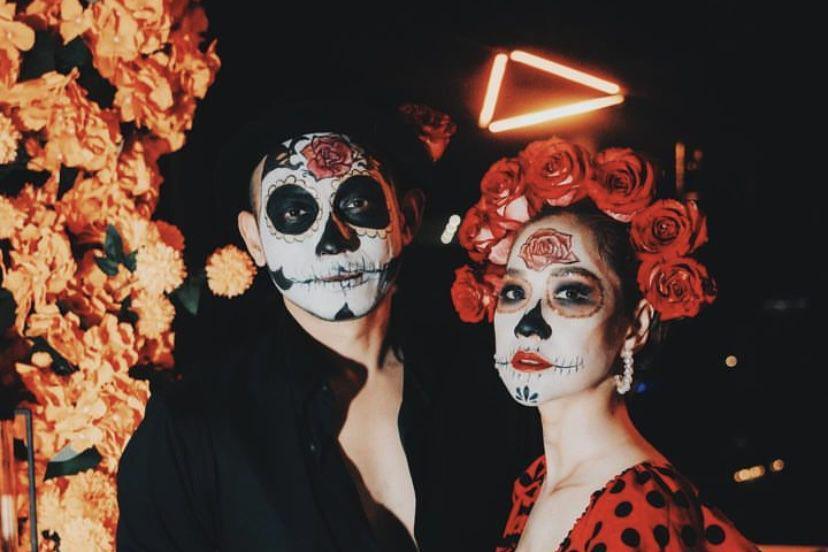 7 Potret BCL dan Tiko Rayakan Halloween 2024, Bertema Day of the Dead