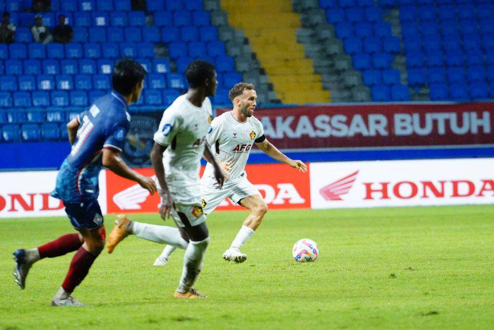 Pemain Persik Kediri saat melawan PSM Makasar. IDN Times/ istimewa