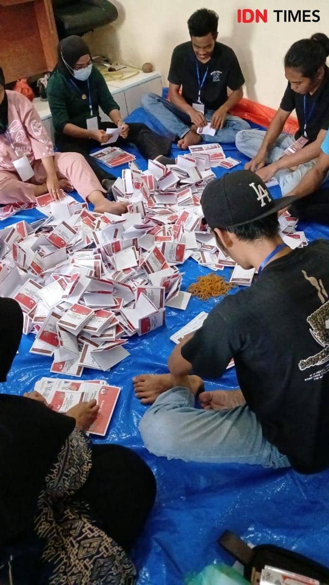 Sortir dan Lipat Surat Suara Pilkada, KPU Binjai Libatkan 190 orang