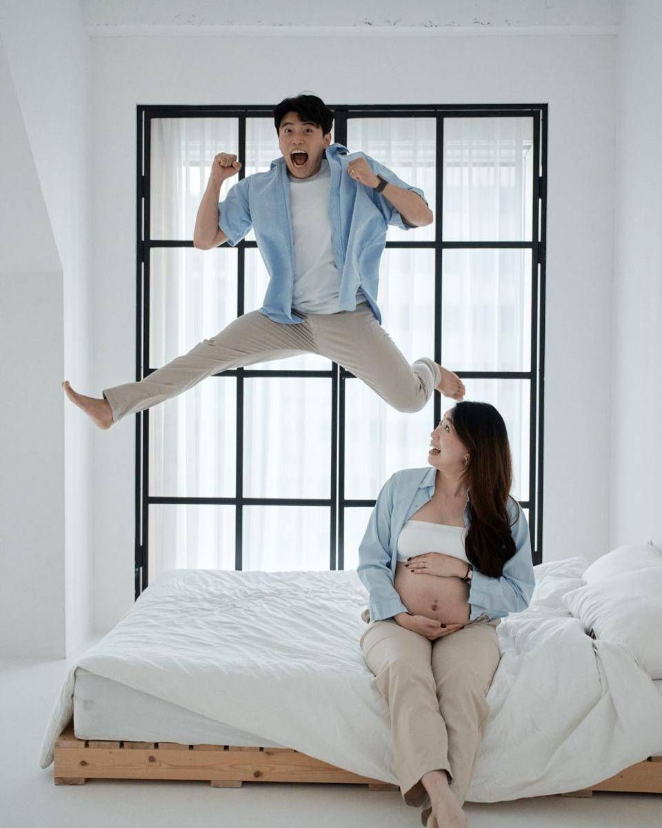 potret maternity istri Jang Hansol (instagram.com/jeanetteongtoo)