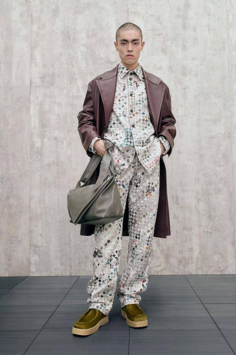 Bottega Veneta Pre-Spring 2025 lookbook (dok. Bottega Veneta)