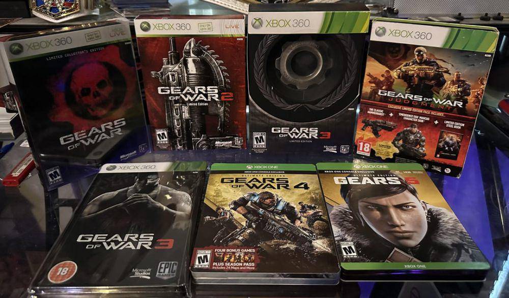 potret koleksi Gears of War (reddit.com/user/Digger977)