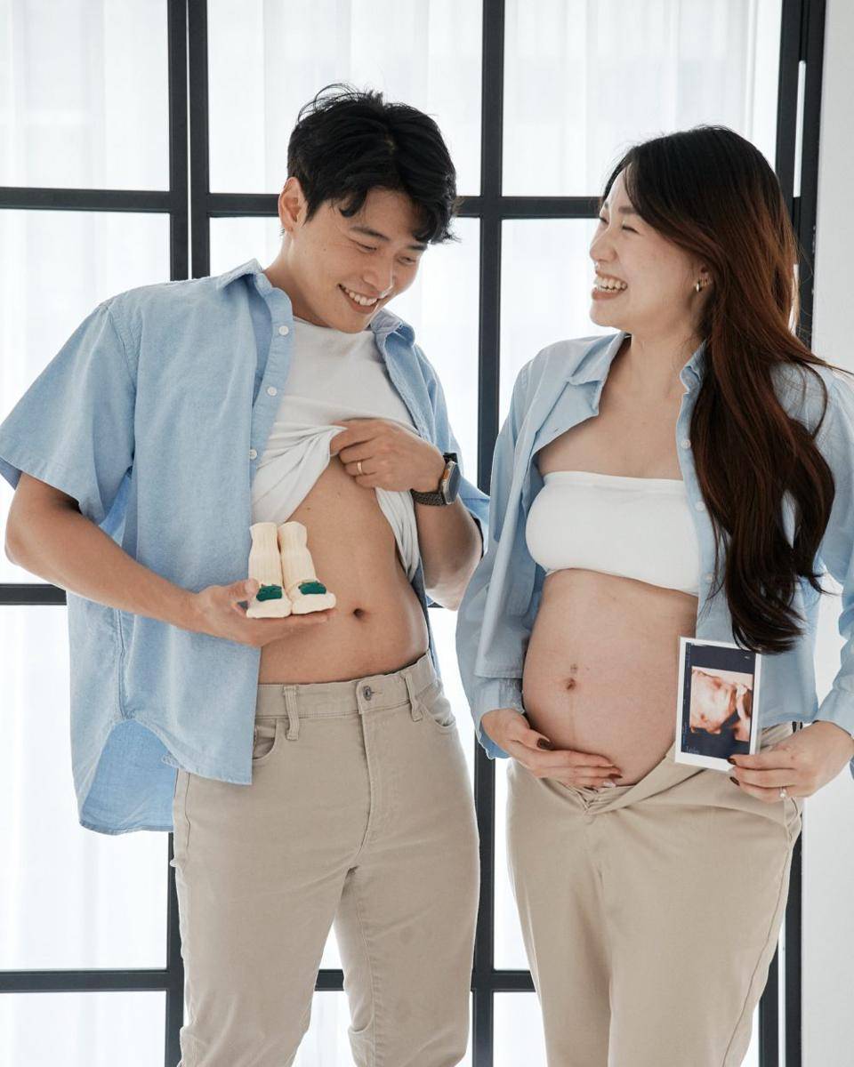 potret maternity istri Jang Hansol (instagram.com/jeanetteongtoo)