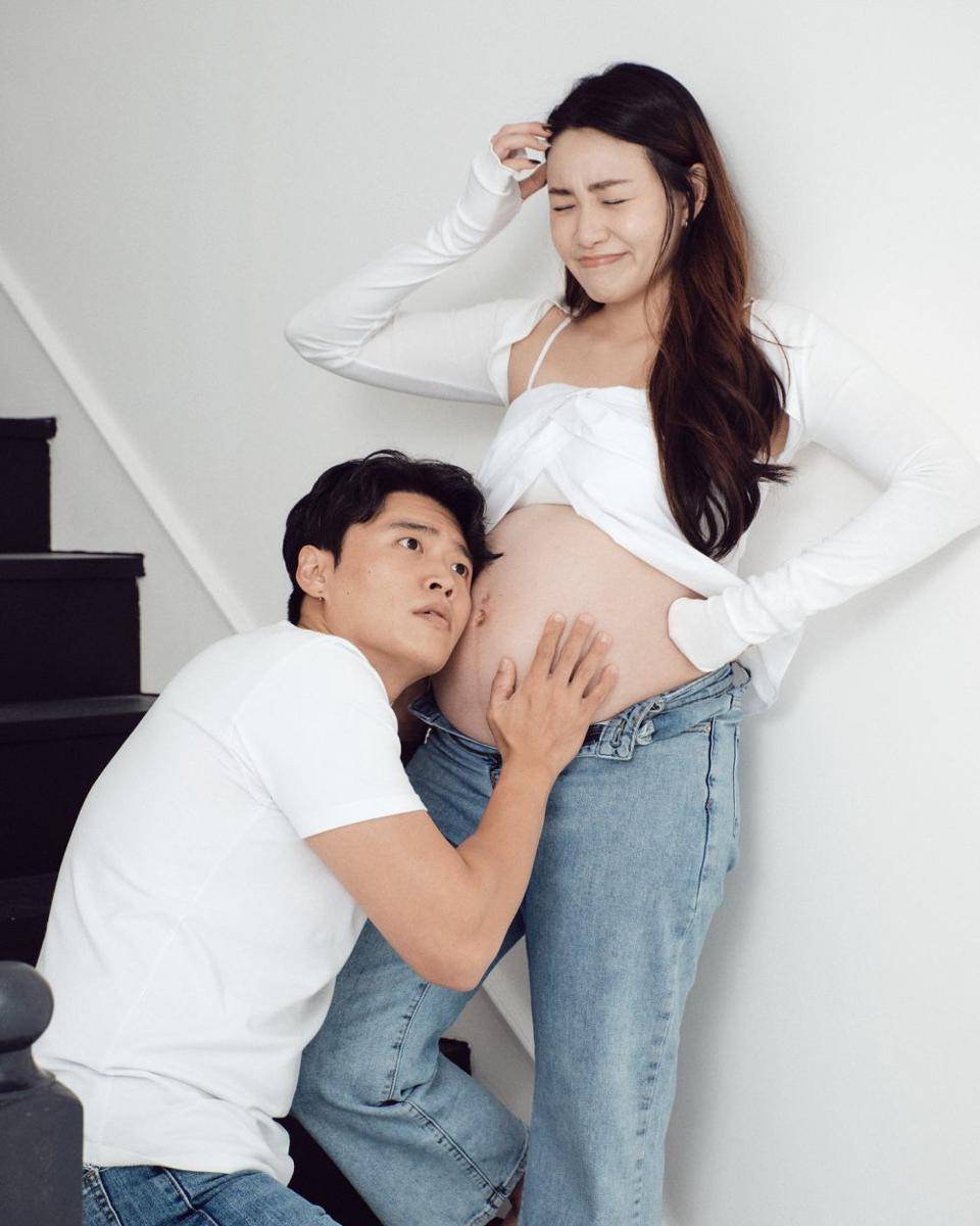 potret maternity istri Jang Hansol (instagram.com/jeanetteongtoo)