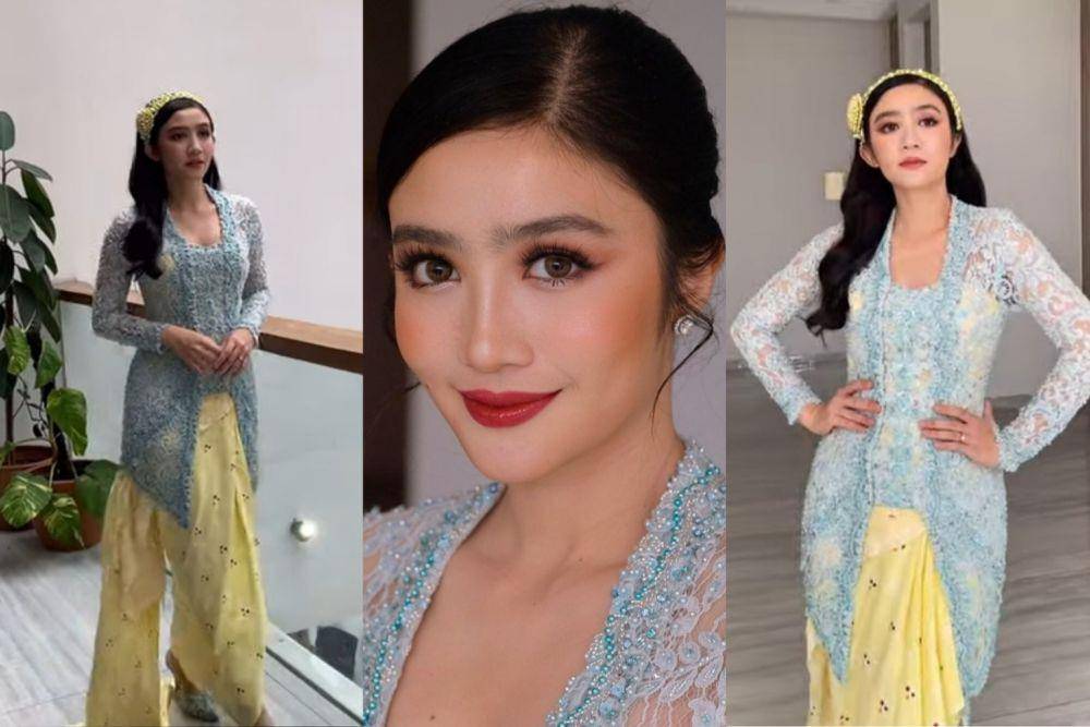 Kebaya siraman Febby Rastanty (instagram.com/fadlan_indonesia | instagram.com/upanduvan)