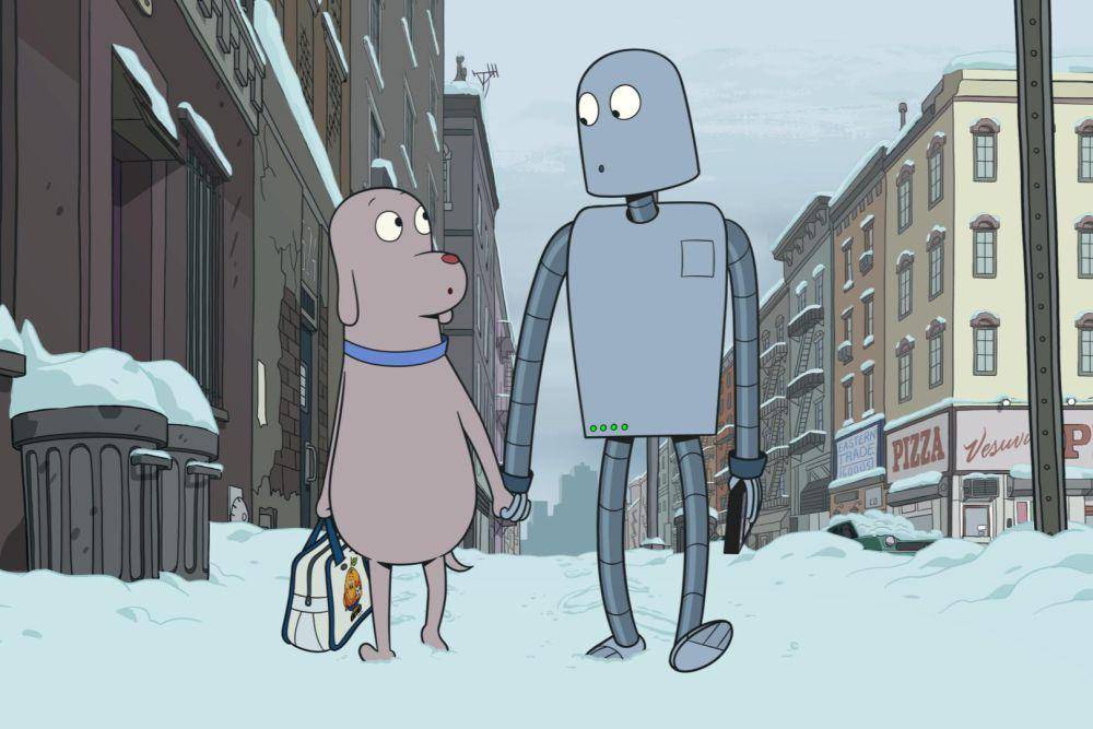 adegan dalam film Robot Dreams. (dok. Arcadia Motion Pictures/Robot Dreams)
