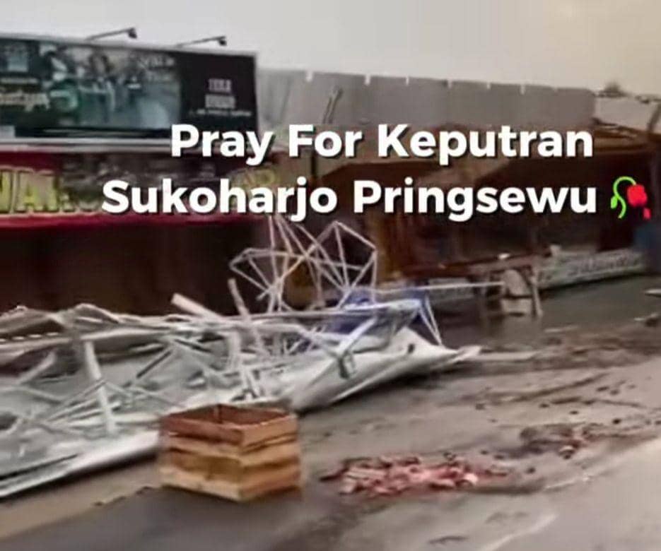 Penampakan bangunan rusak akibat angin kencang di Kabupaten Pringsewu. (IDN Times/Istimewa).