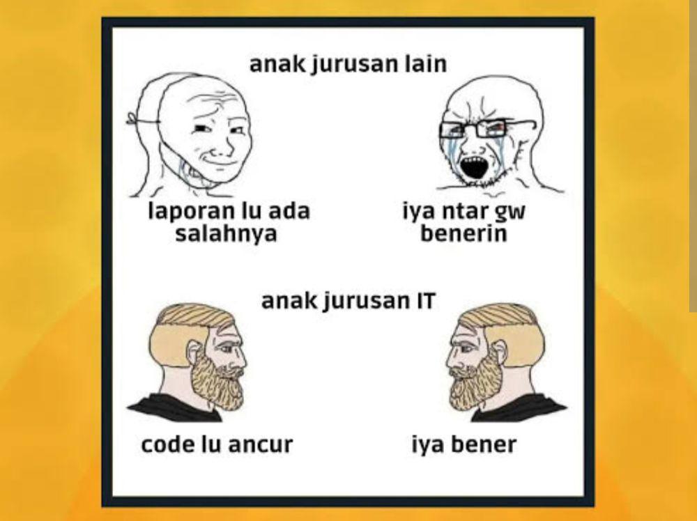 8 Meme Anak IT, Harus Banget Khatam Teknologi?