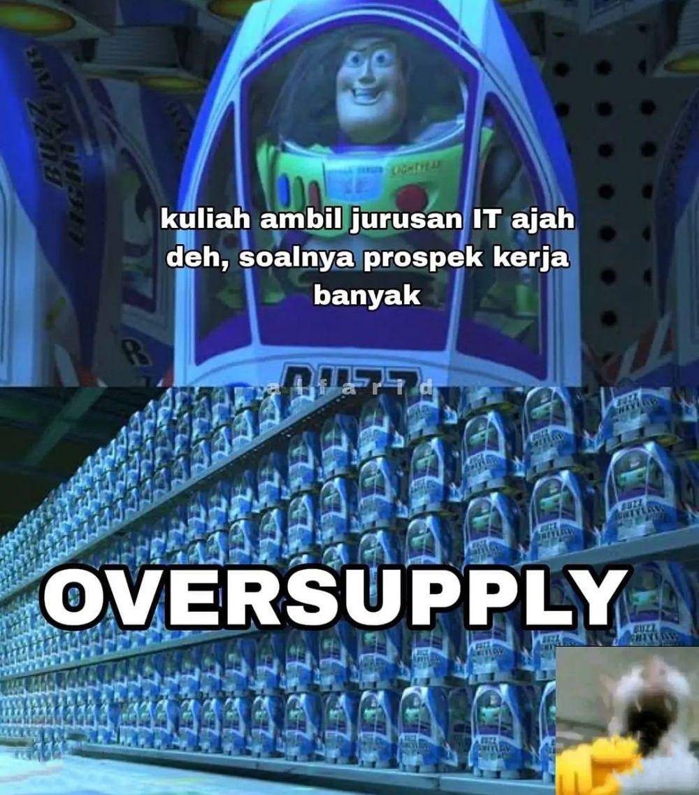 meme sekolah jurusan IT (instagram.com/anakit_info)