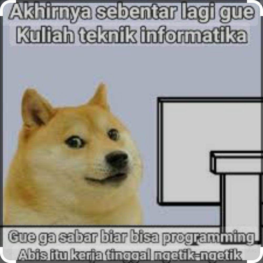 meme sekolah jurusan IT (facebook.com/Indoges)