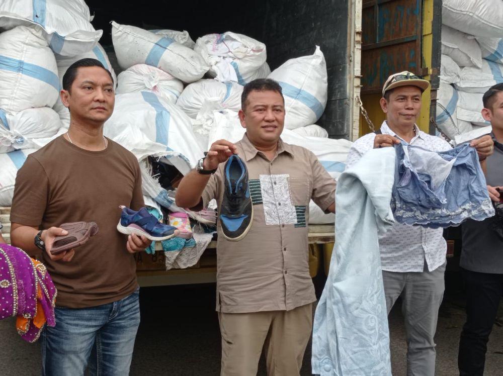 Polisi Bongkar Sindikat Barang Seken Ilegal di Batam