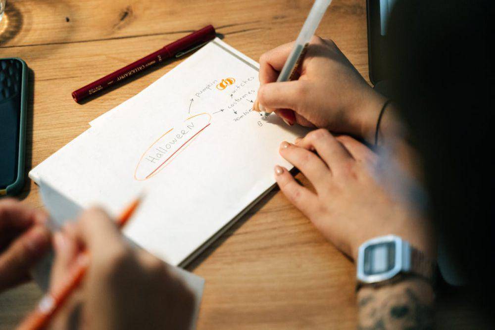 ilustrasi mind mapping (pexels.com/ Ivan Samkov)