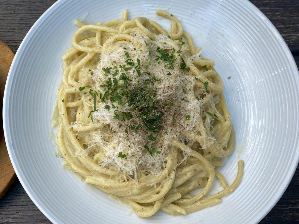 Resep Spaghetti Cream Cheese Ekonomis, Bikin Ketagihan!
