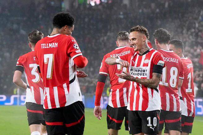 PSV Eindhoven menang 4-0 atas Girona pada matchday 4 Liga Champions 2024/2025. (uefa.com)
