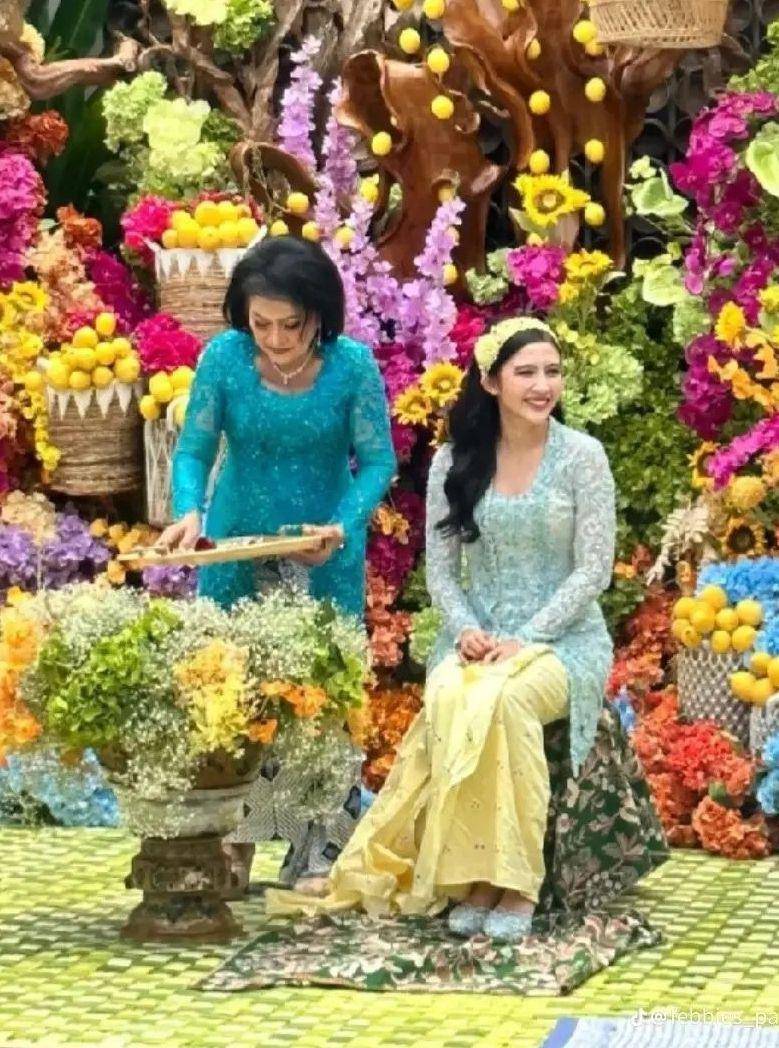 Kebaya siraman Febby Rastanty (instagram.com/yukikt)