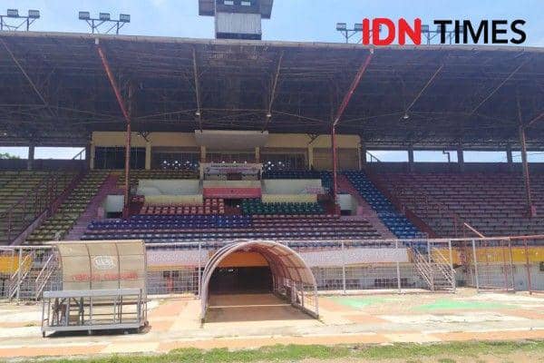 Stadion Mattoanging Makassar sebelum dibongkar. IDN Times/Sahrul Ramadan