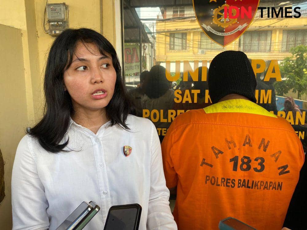 Kanit PPA Satreskim Polresta Balikpapan, Ipda Futuhatul Laduniyah, mengatakan aksi pencabulan dilakukan IR sejak salah satu korban berusia 7 tahun. (IDN Times/Erik Alfian)